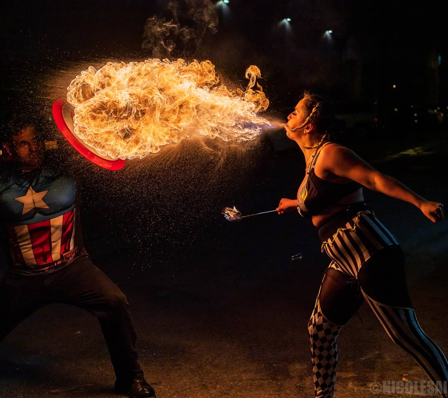 📸 by: @sparkburnglow Event:... - RandoFirebreather