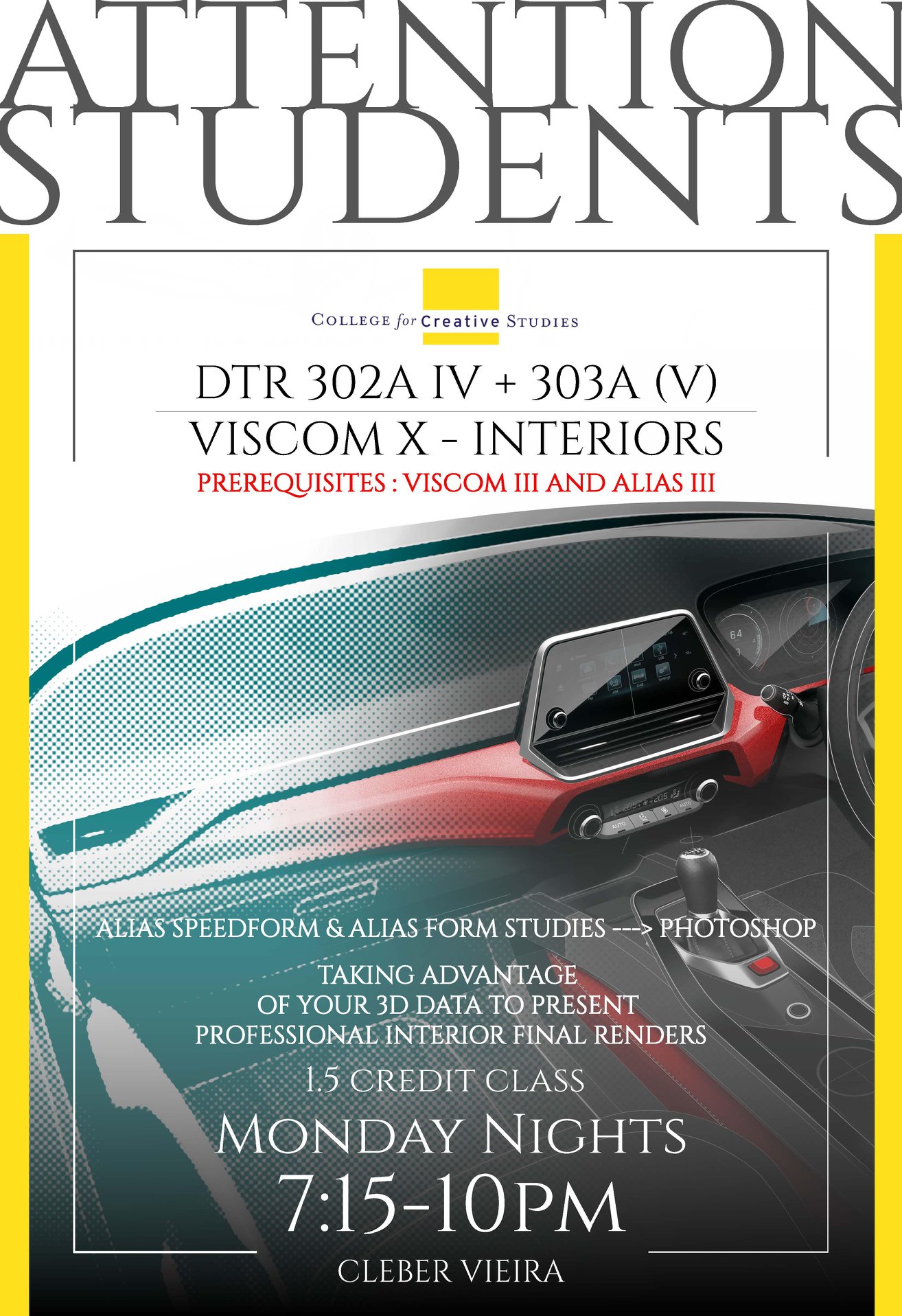 NEW... - College for Creative Studies/ Transportation Design