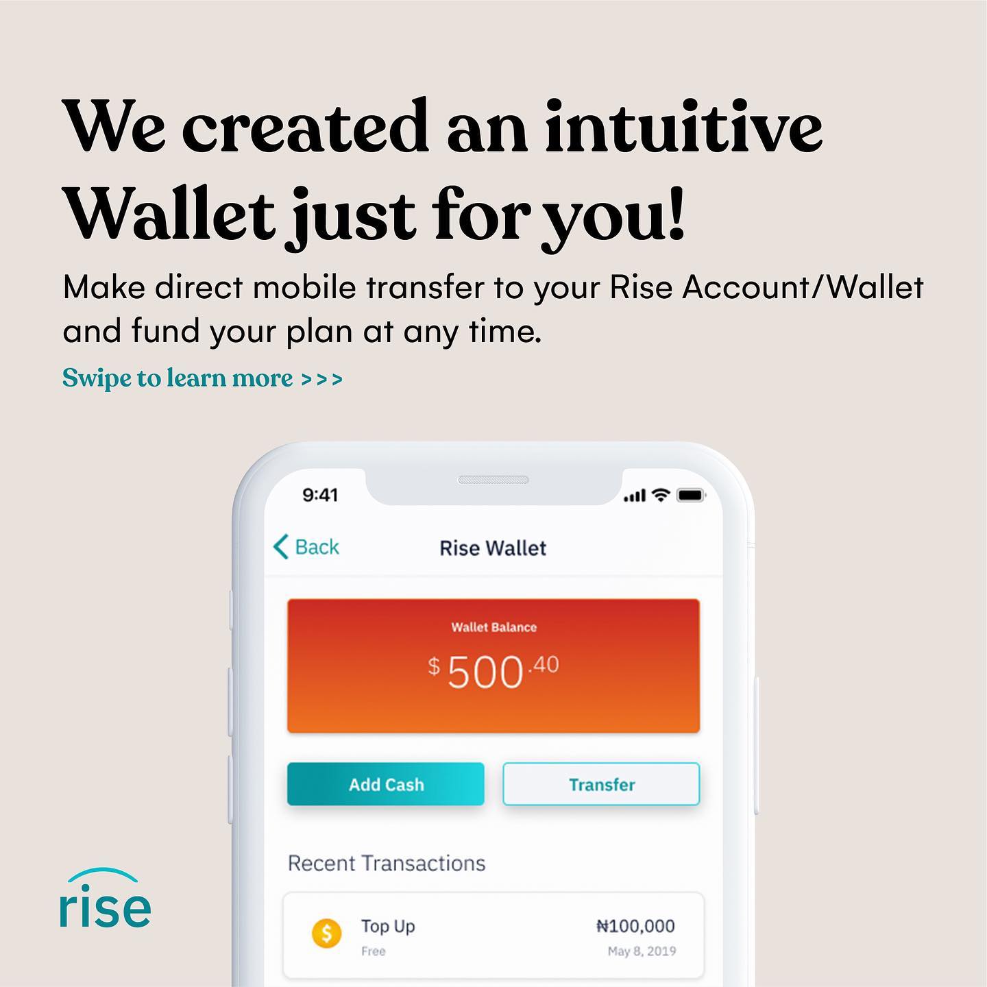 RiseVest Group - ‪We created an Intuitive Wallet just for...