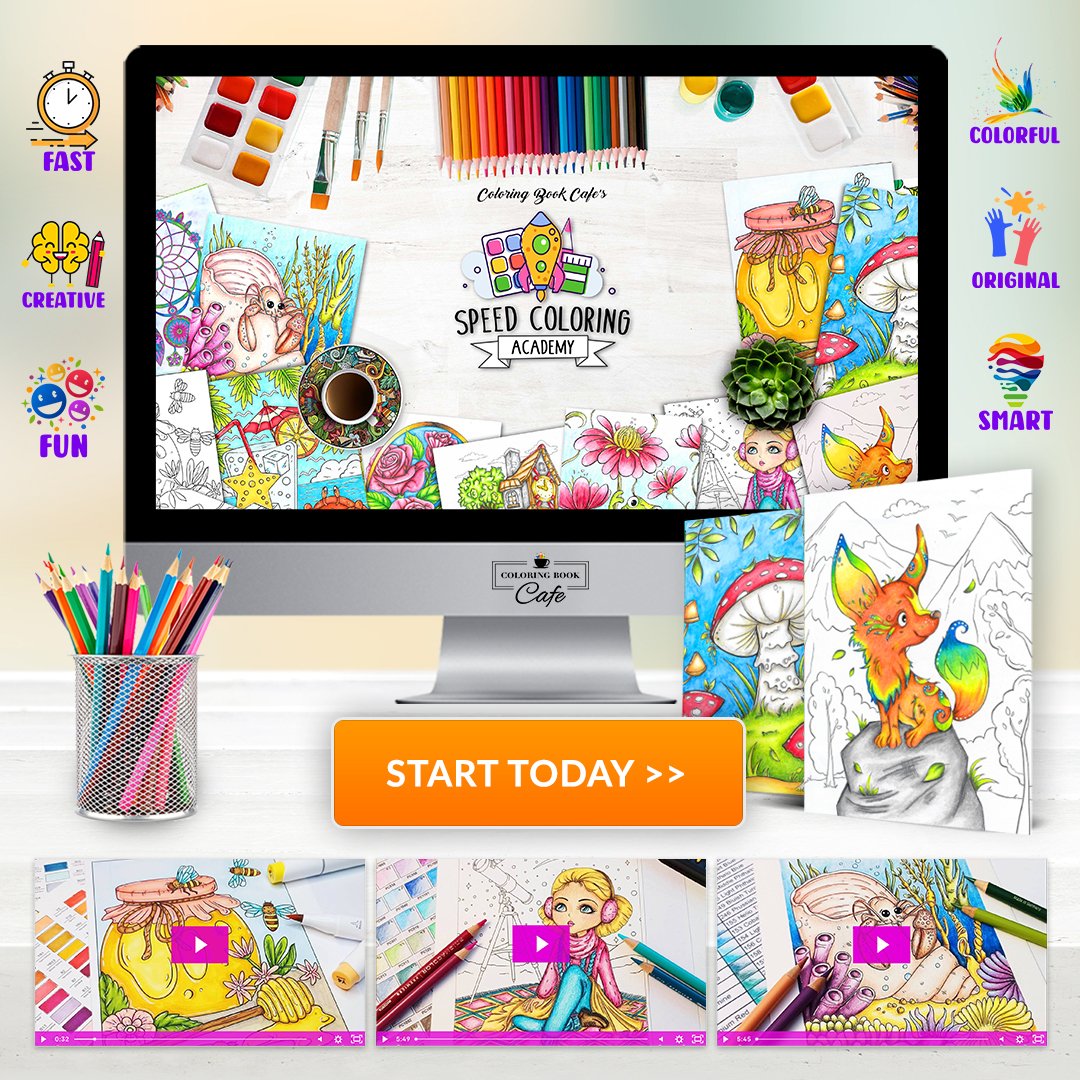 🔥 ACCESS our BRAND NEW Speed Coloring... - Coloring Book Cafe | Facebook