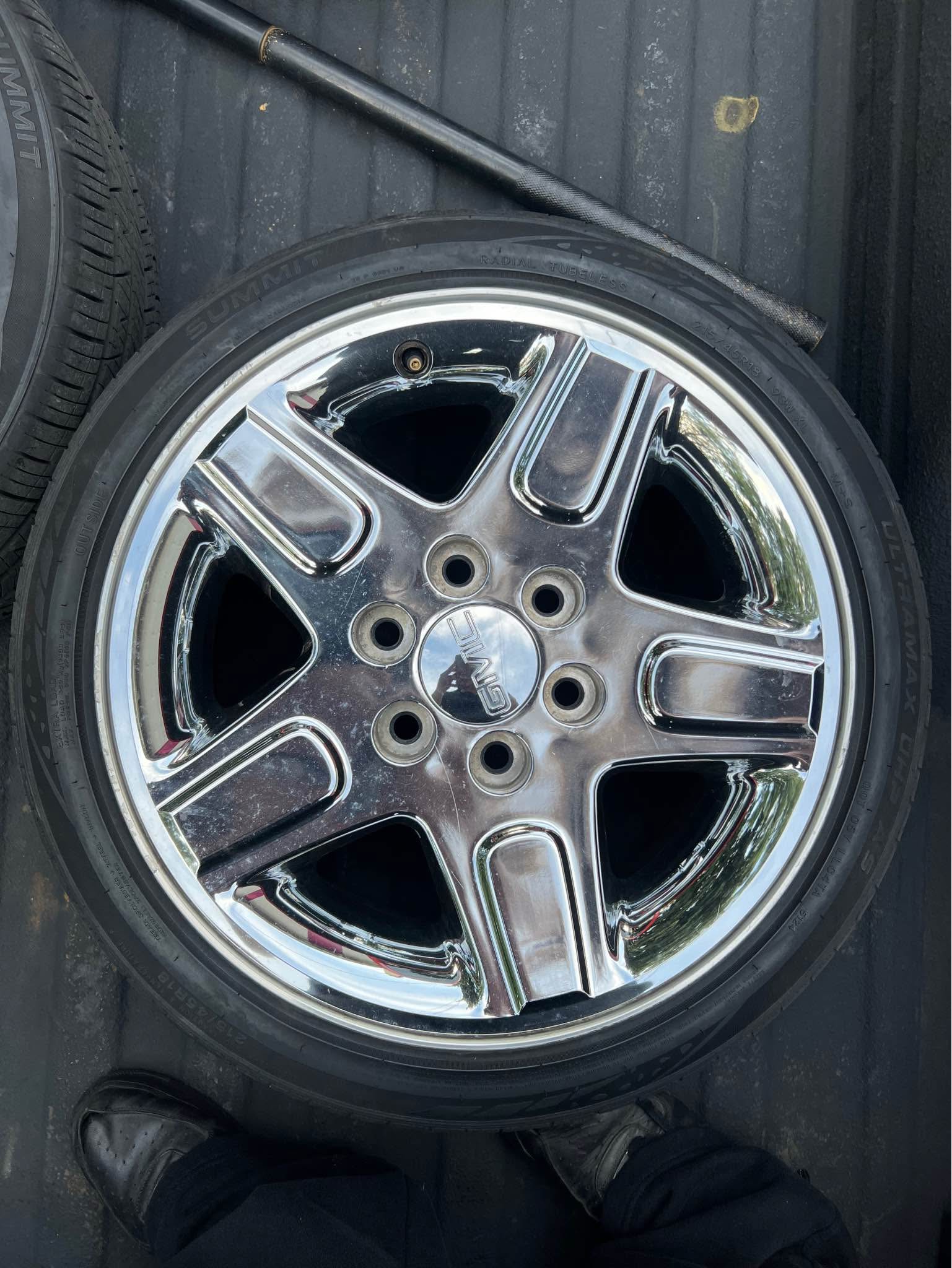 gmc sierra 06 stock rims 18” - Car Wheels, Tires & Parts - Dunlap ...