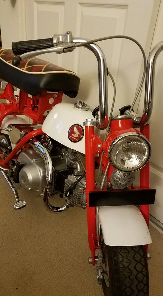 1967 Honda Z50 3 speed original everything cranks first kick