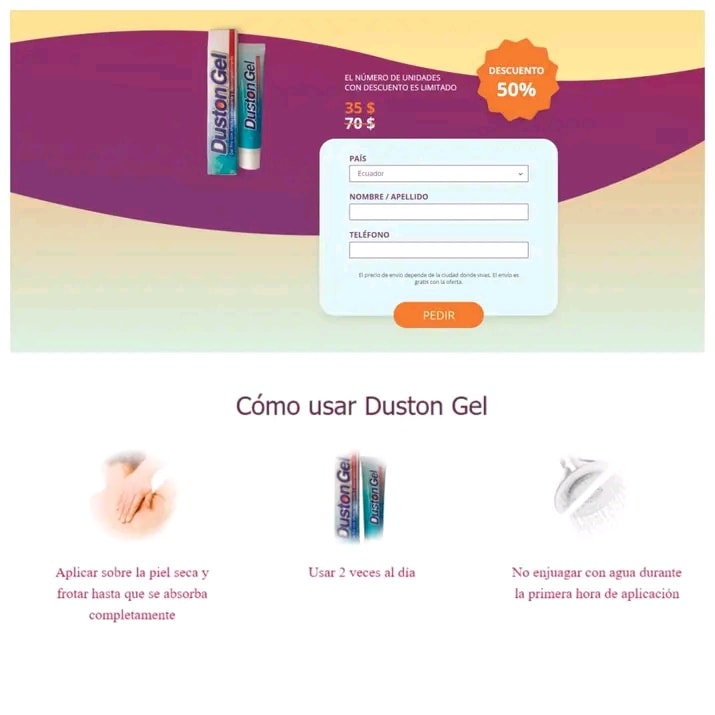 Duston Gel - 🔔 🔔 🔔 Duston Gel - Producto eficaz para la... | Facebook