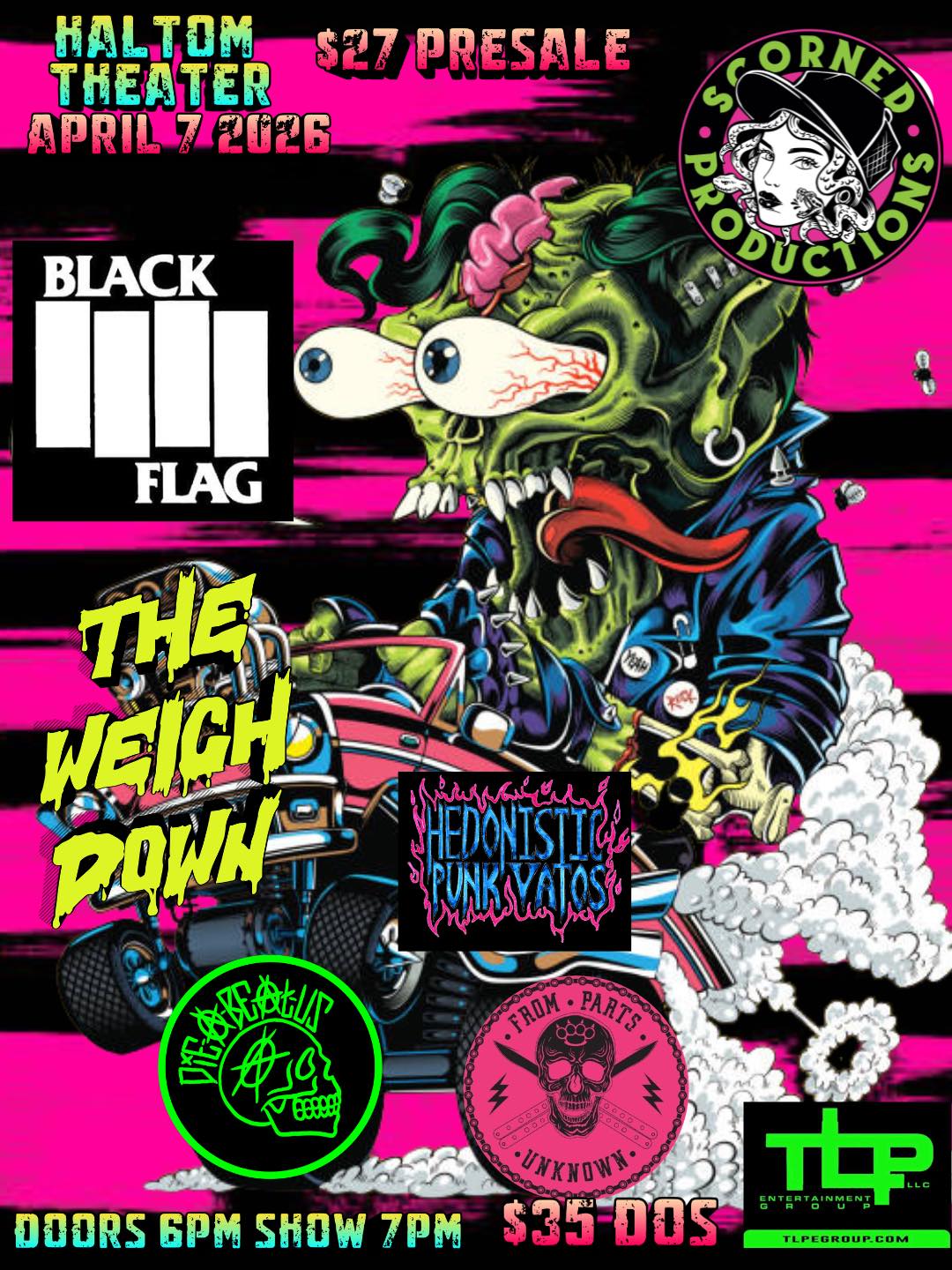 Hard Core Punk Tonight 🔥BLACK FLAG🏴 performing 'My War' in its