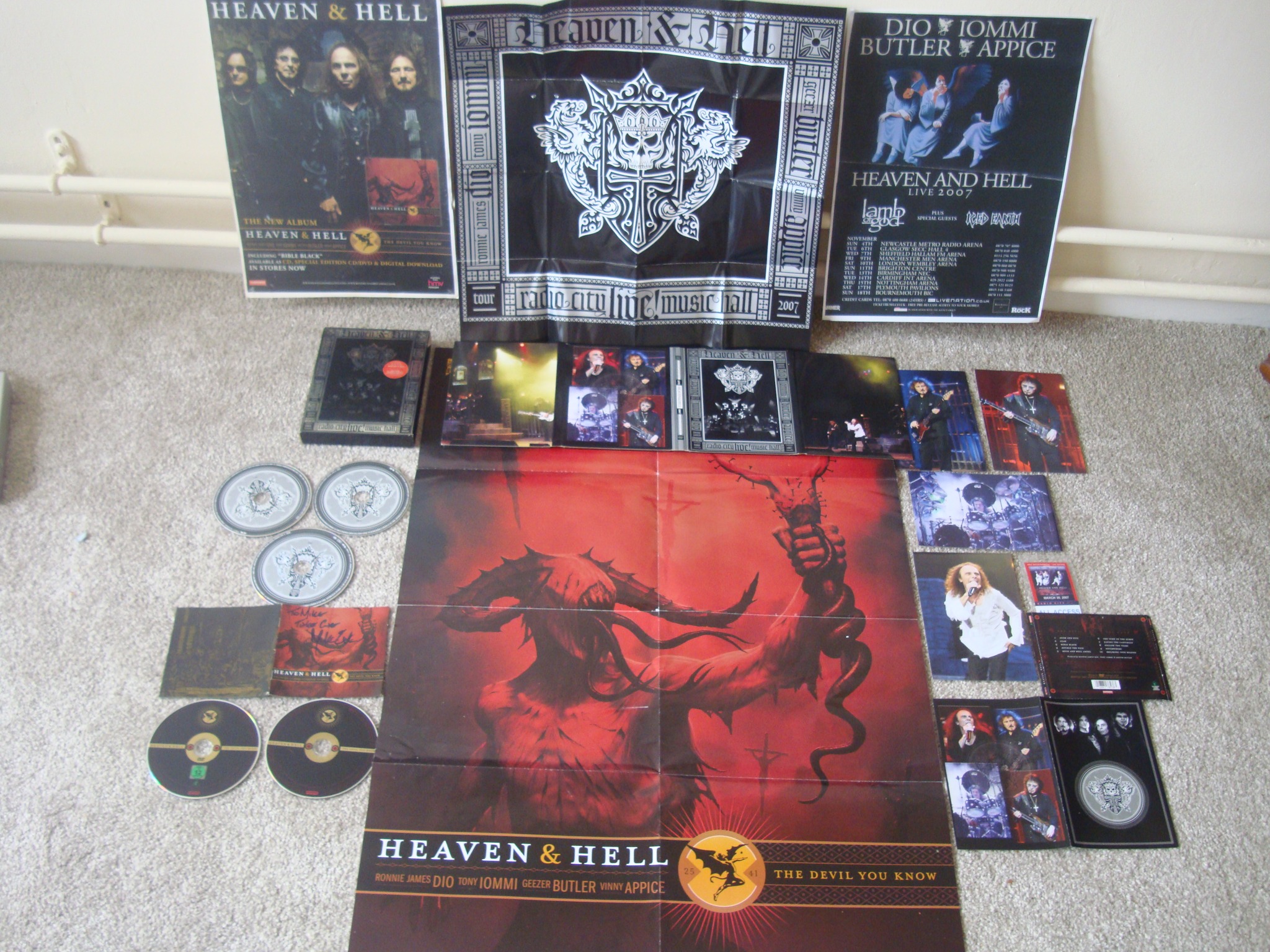 Heaven and Hell box set and live album collection