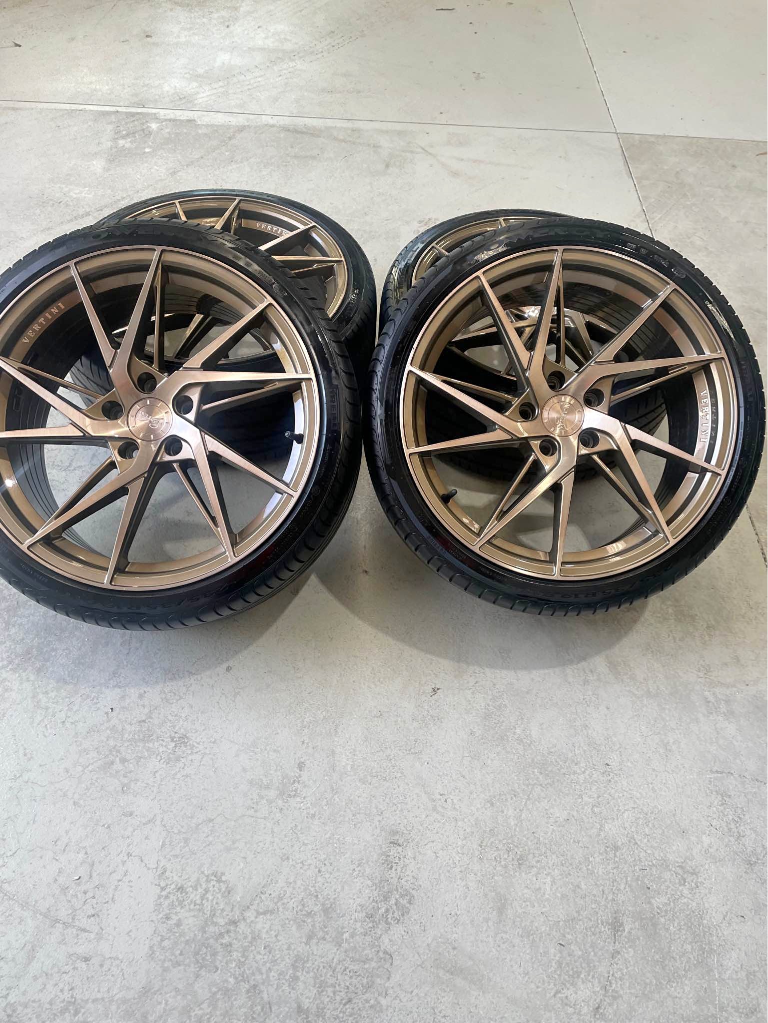19inch VERTINI wheels with pirelli tyres - Car Wheels, Tires & Parts ...