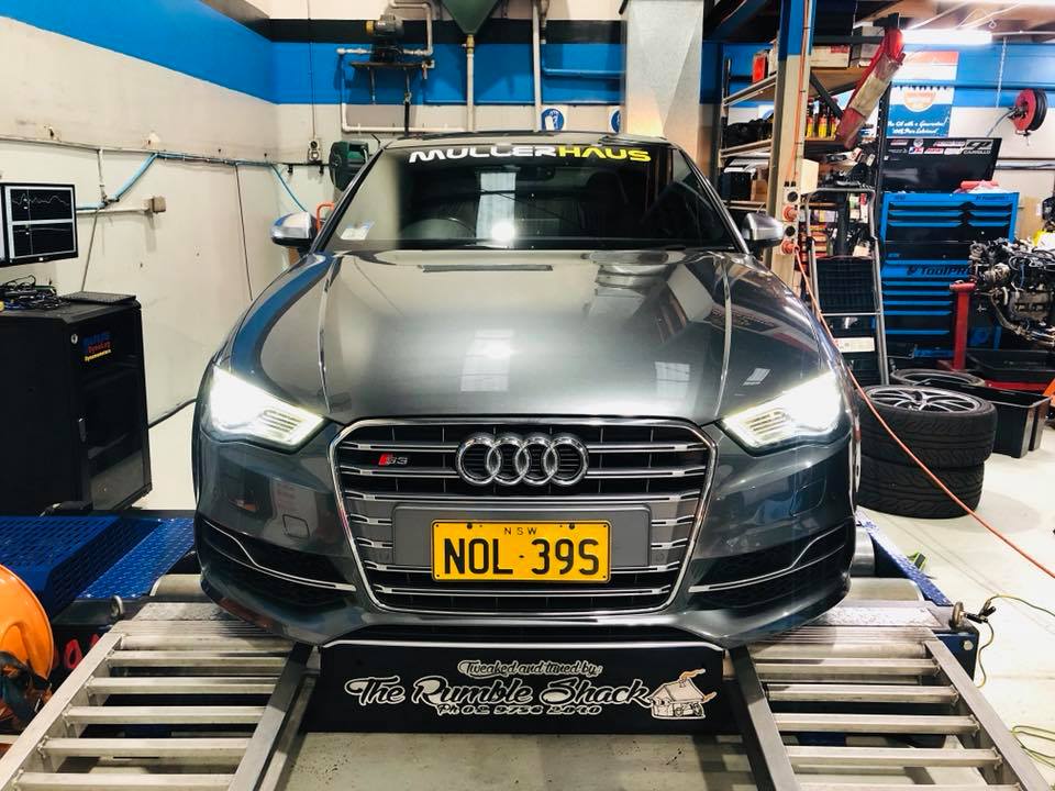 A Tuned AUDI S3 with an exhaust and... - The Rumble Shack | Facebook