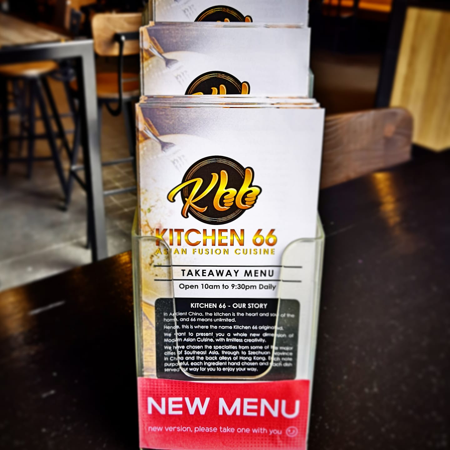 Kitchen 66 - Our new takeaway menu has arrived, updated... | Facebook