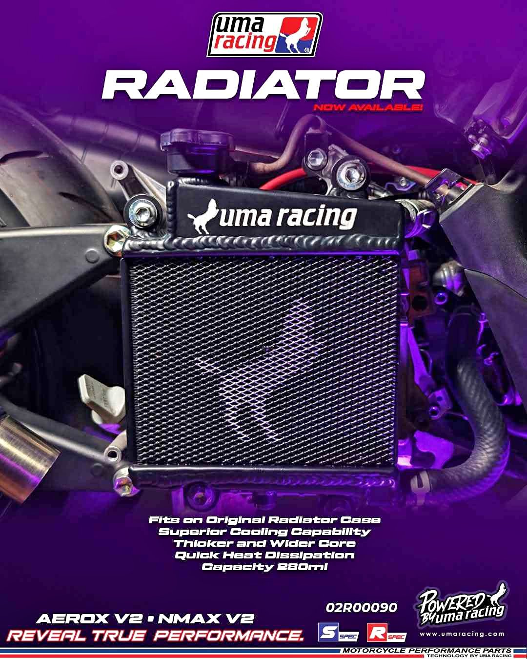 BNEW UMA RADIATOR AEROX V1/V2/V3 - Guitar Amplifiers - Taguig ...