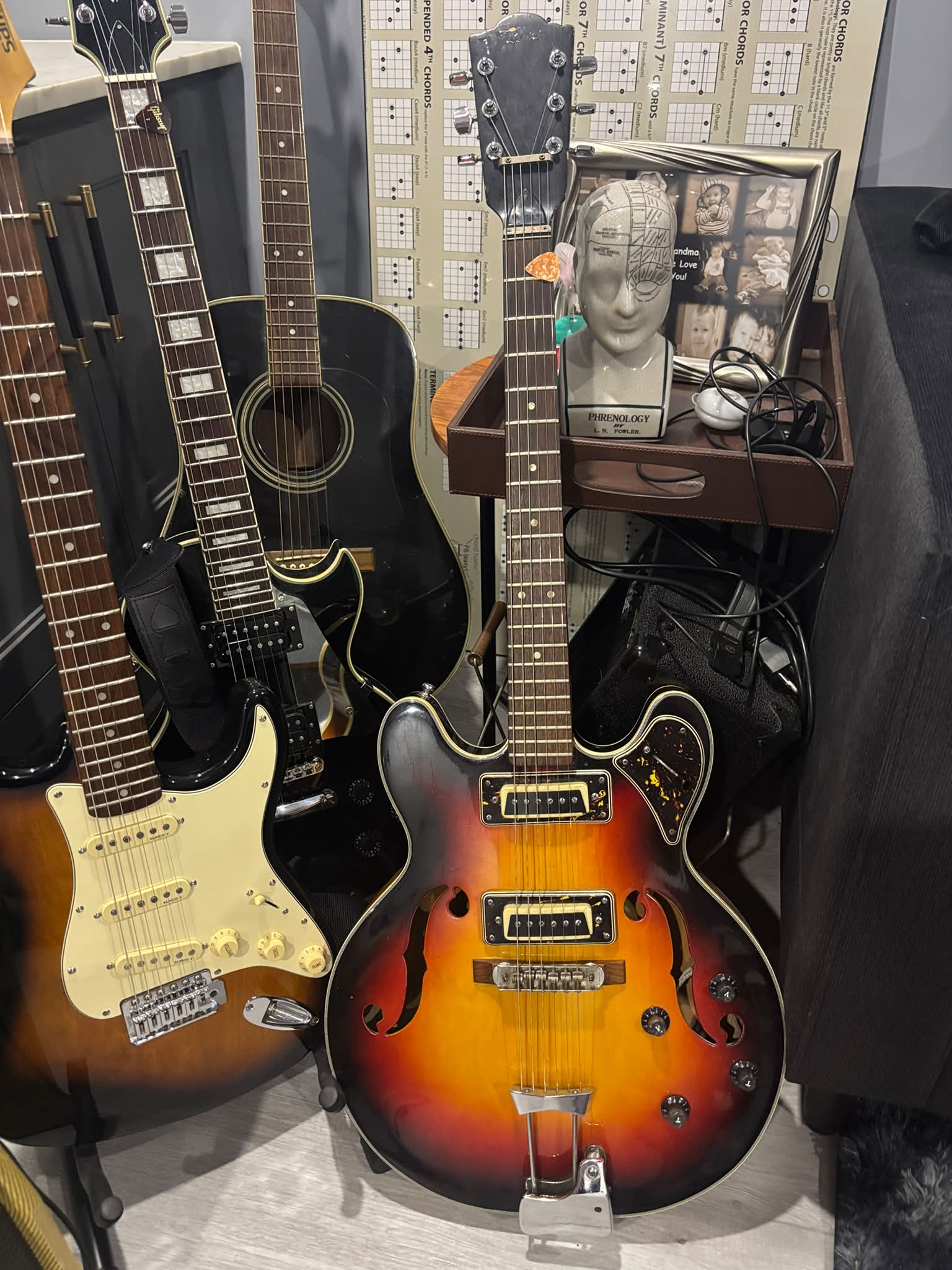 Arai Diamond 350 guitar made in Matsumoku factory, Nagano, Japan