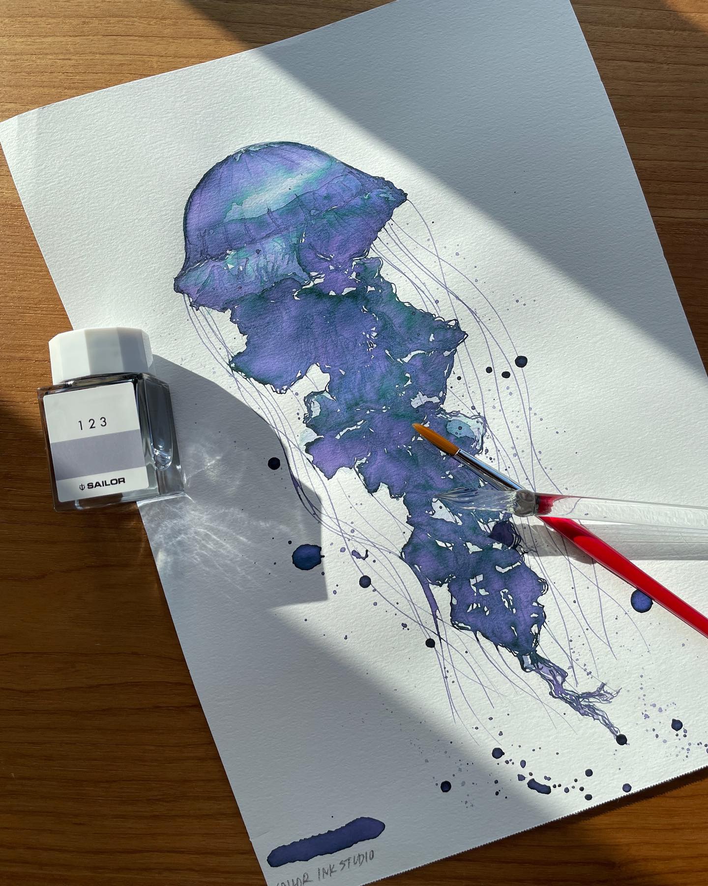 INK HOUSE SPACE - 【INK of The Day】-- INK STUDIO NO. 123...