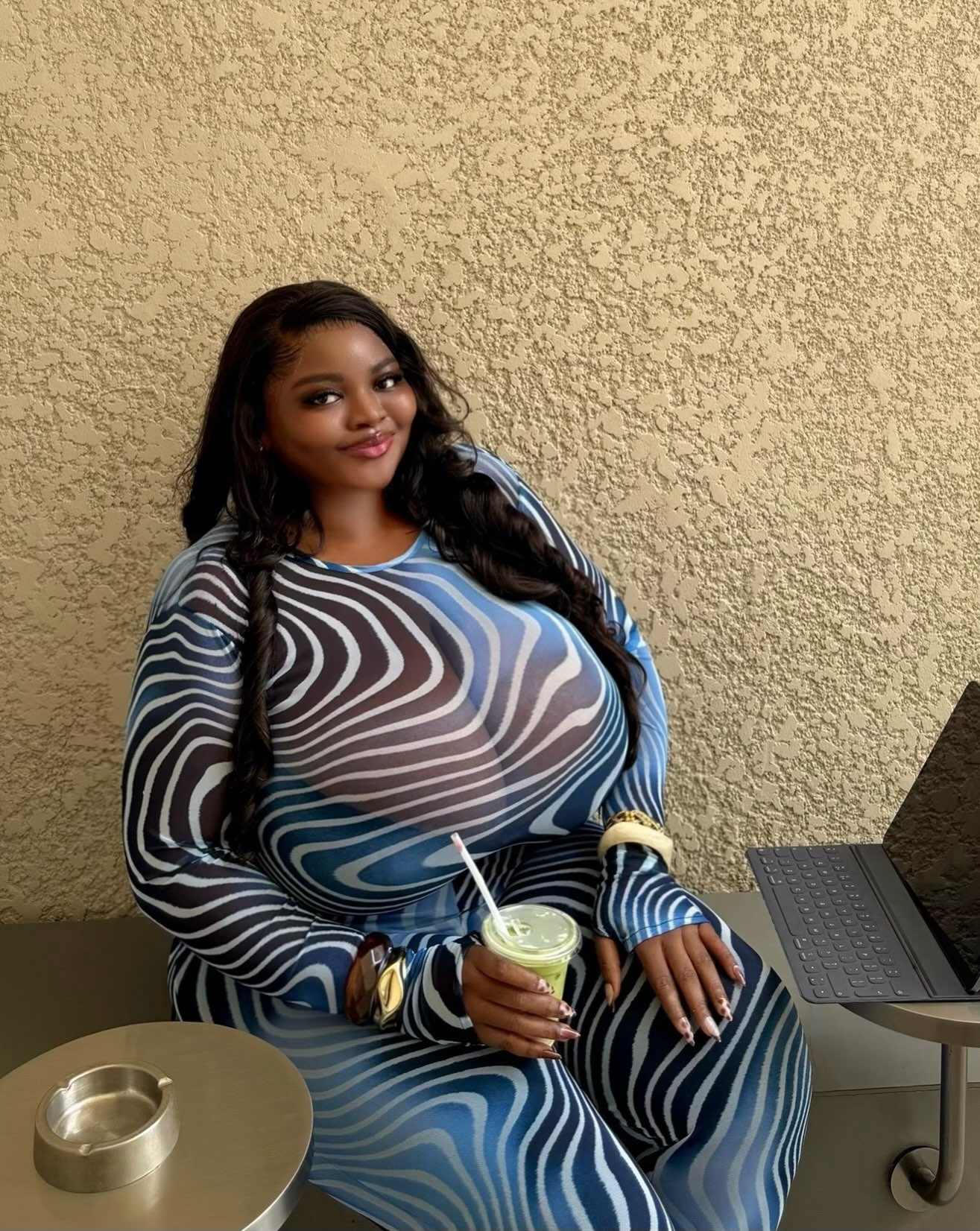 ay-mamaさま Matcha kind of day 🍵🦋 #explorer #plussizefashion s #explore
