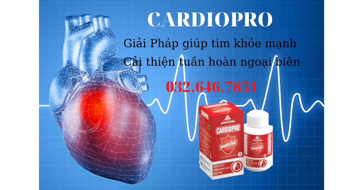 Cardiopro - Giải Pháp Cải Thiện Tim Mạch | Quận Gò Vấp