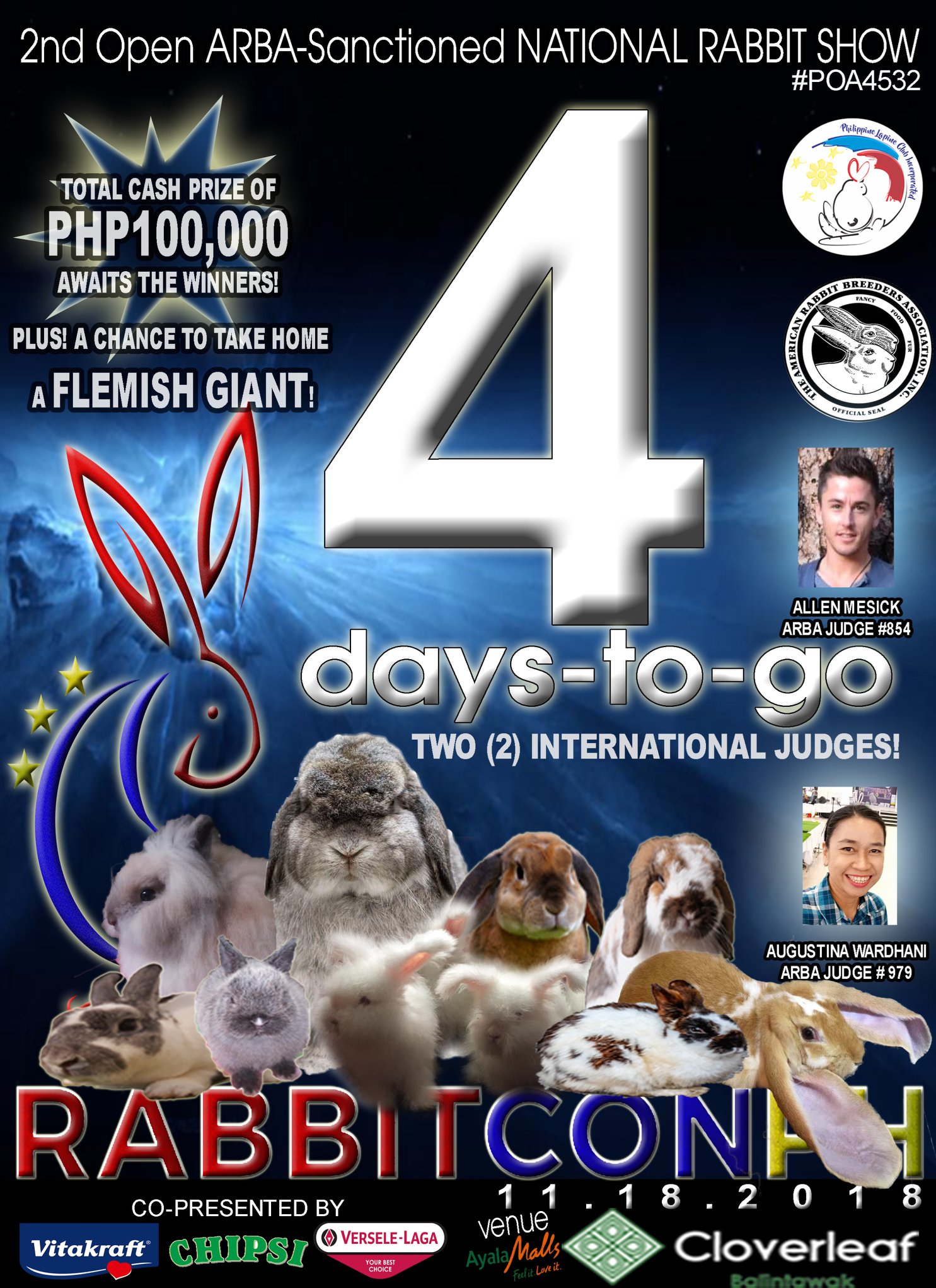 RabbitConPH - FOUR MORE DAYS! EVERY ENTRY GETS A CHANCE...