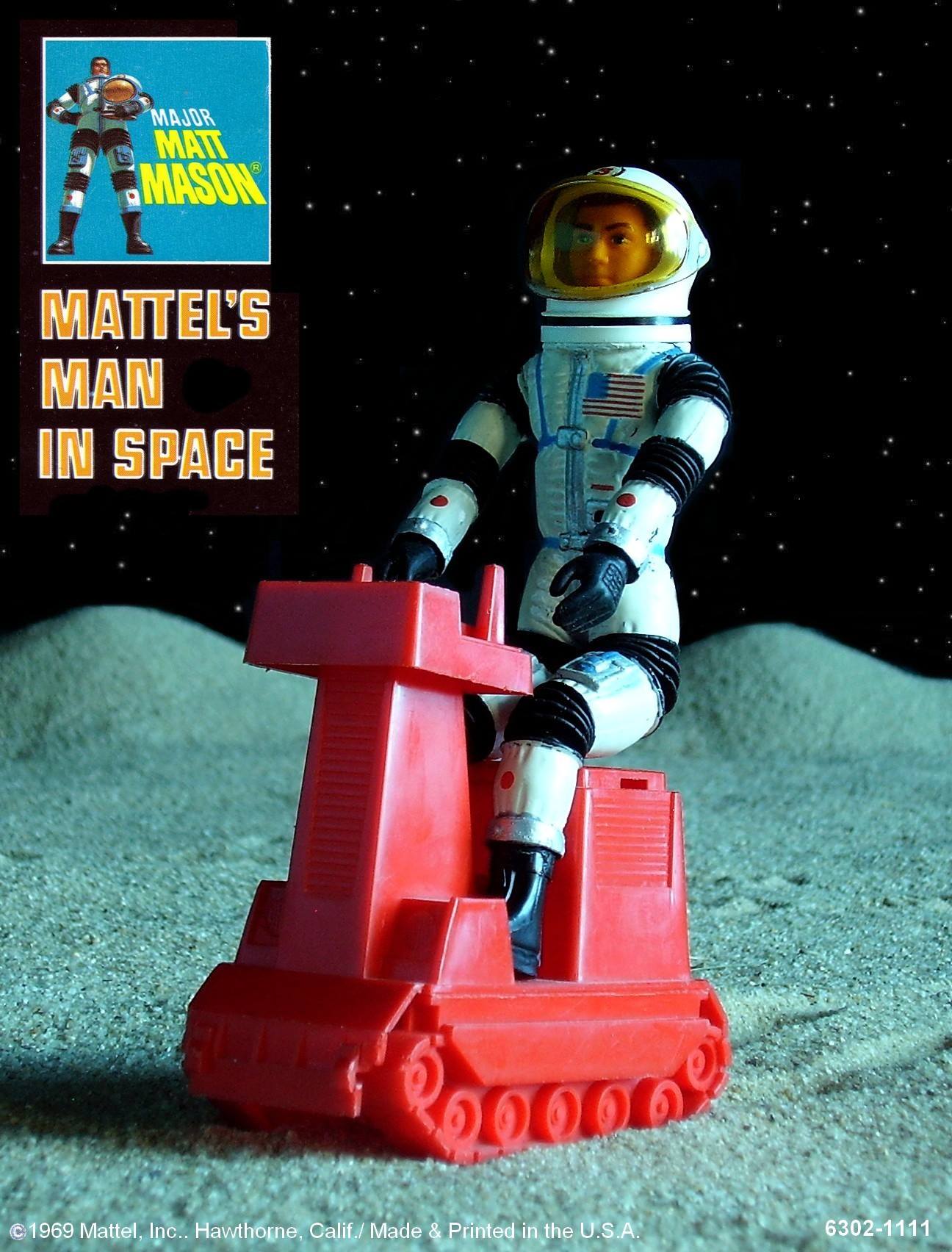 1968 Major MATT MASON by Mattel