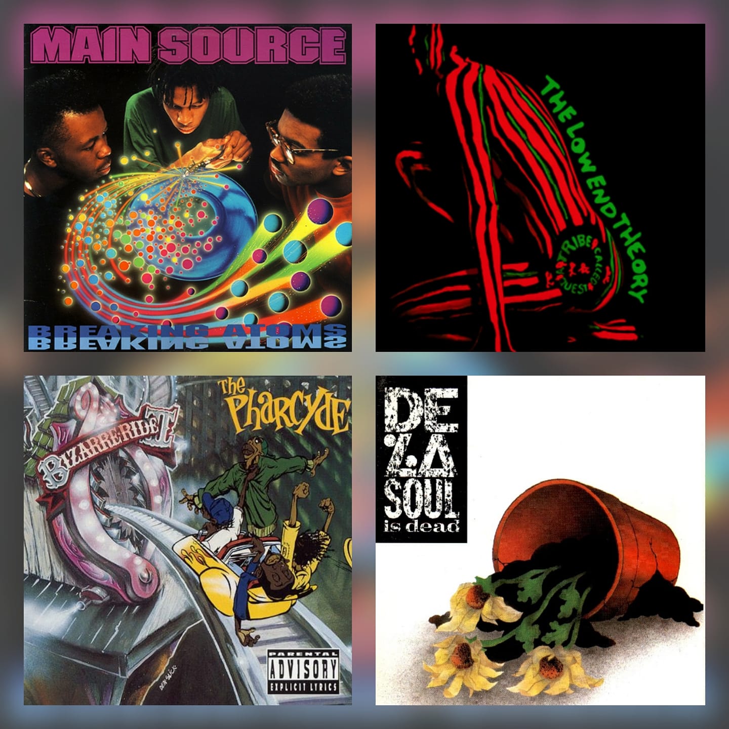 De La Soul】【ATCQ】Boogie Down Edits2枚セット De La Soul】【ATCQ