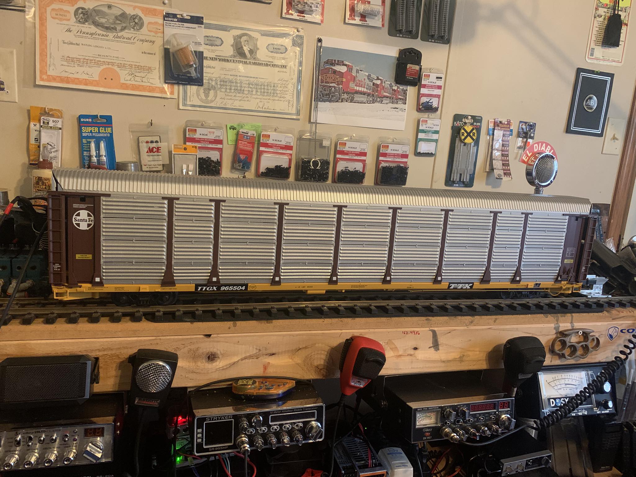 1st USA trains auto rack. These things are massive. | Facebook