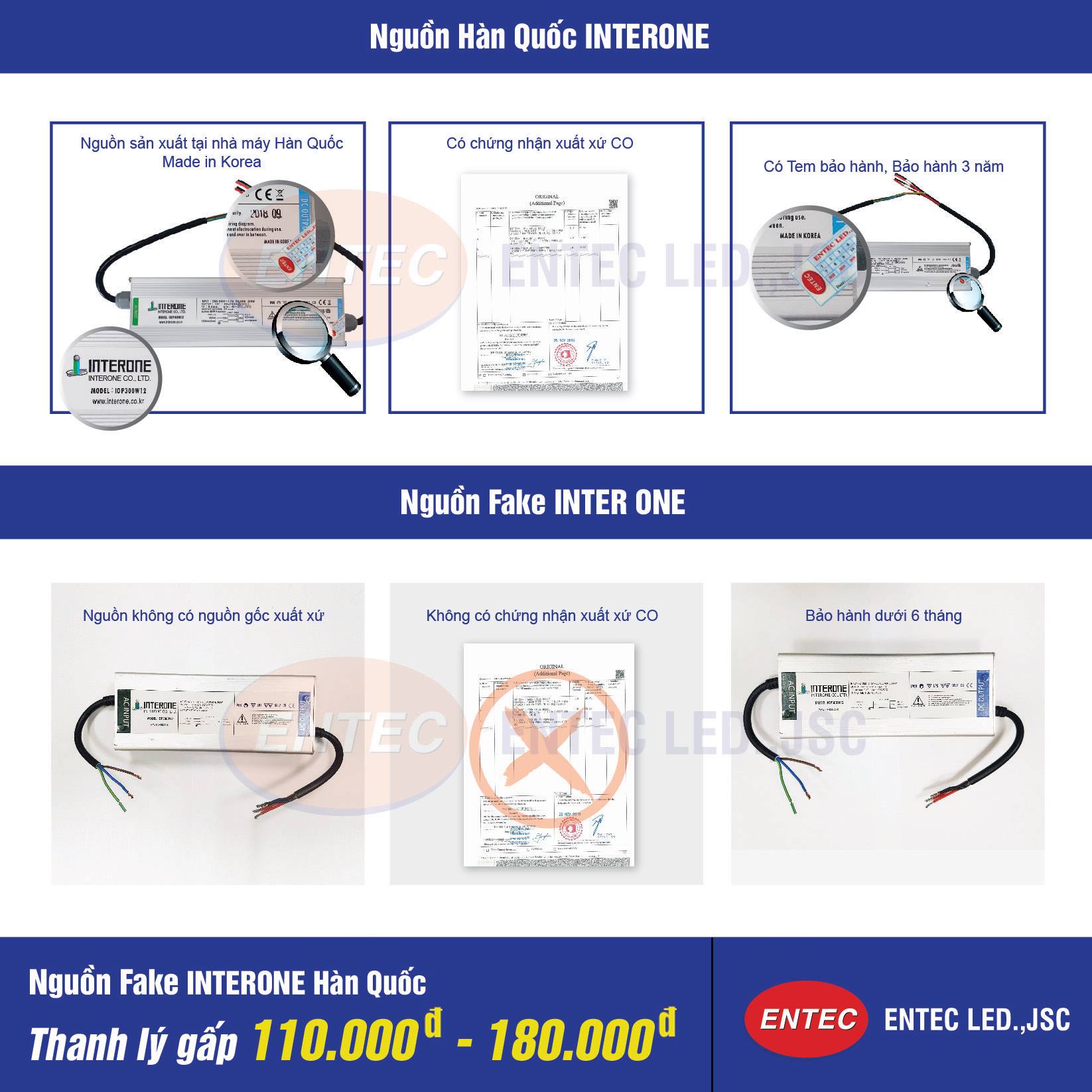 Nguyễn - Nguồn LED chống nước INTER ONE chuyển đổi dòng điện xoay chiều ...
