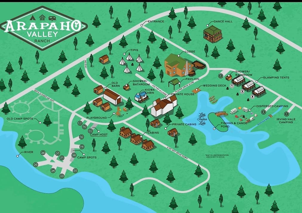 Arapaho Valley Ranch - The need for an accurate and creative map of AVR ...