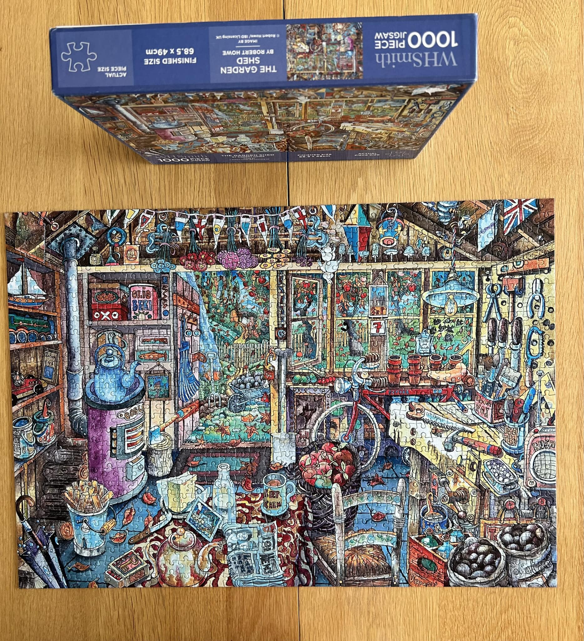 Ravensburger My Haven No.8: The Garden Shed - 1000 Piece Jigsaw Puzzle for All Ages | Handcrafted in Germany | Perfect Interlocking Fit | A Relaxing Gardening Scene, Jigsaw Puzzles - Canada