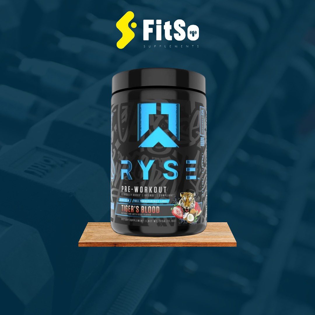 FitSo - Pre entreno Ryse $620 25 porciones Maximiza y...