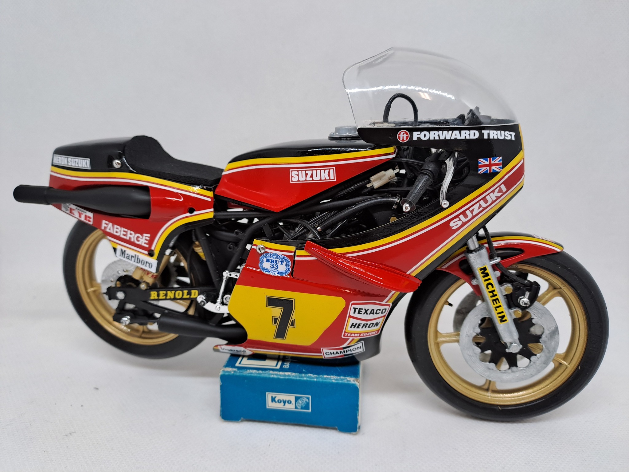 Just finished the Original Protar Kit from 1981 Suzuki RG 500