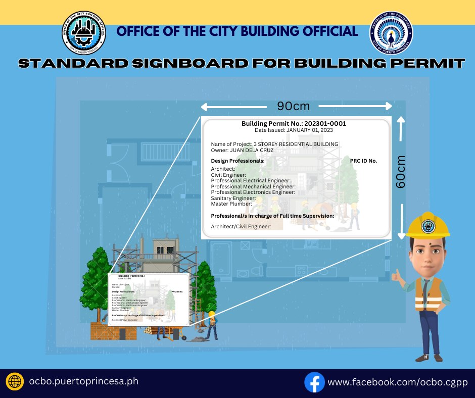 ⚠️Keep your Building Permits Posted!⚠️ It is typically a requirement to ...