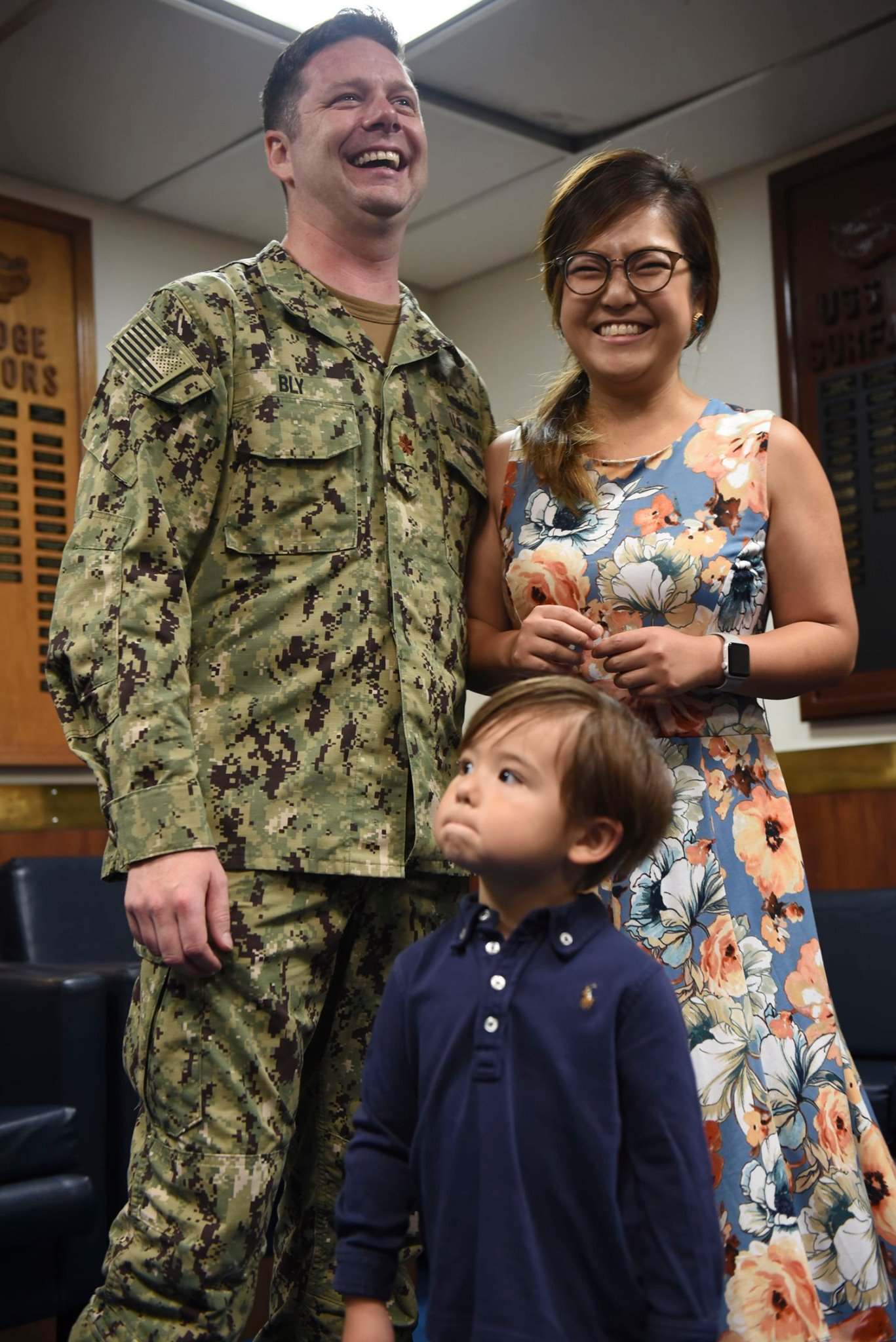 Congratulations to LCDR Richard Bly... - U.S. 7th Fleet Staff