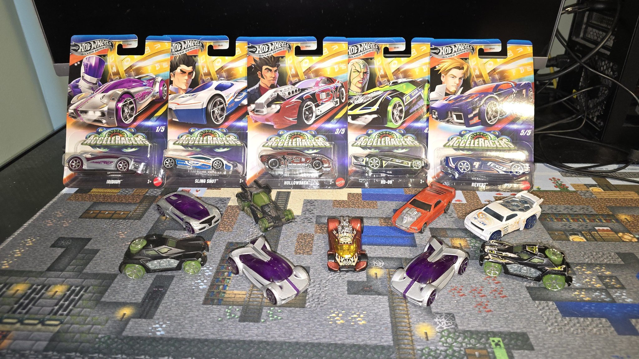 Cheap toy cars from local fair