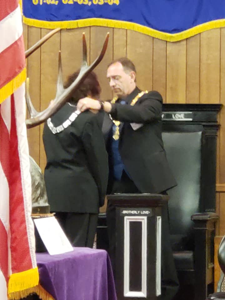 Congratulations Exalted Ruler Eric... - Nutley Elks Lodge