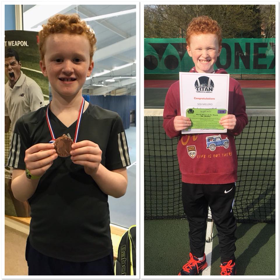 Seb has had a successful week, 3rd... - Titan Tennis Academy | Facebook
