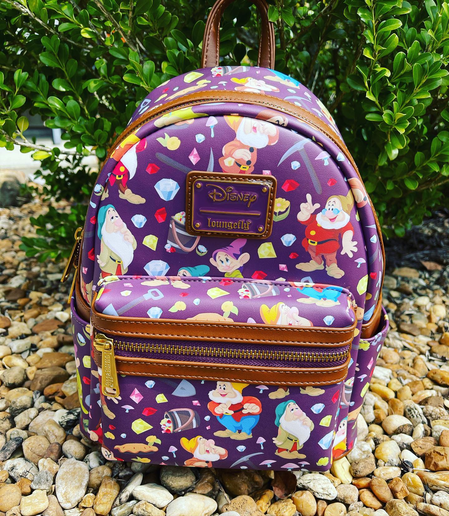 grumpy loungefly mini backpack EE Exclusive Care Bears Flocked Got Your Back LOUNGEFLY Grumpy Tinker Bell Mini