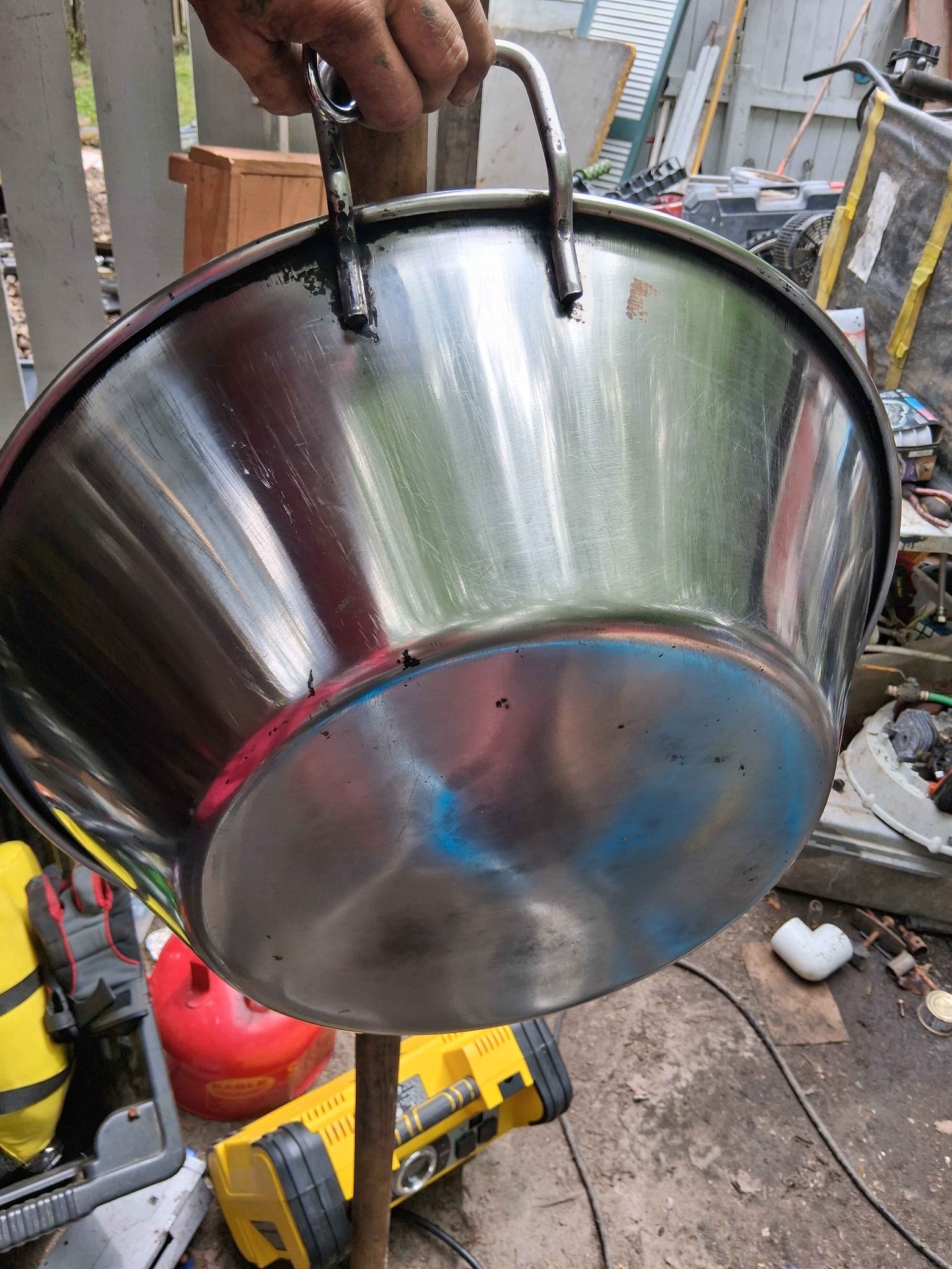 Large Metal Cooking Pan 22 inch - Cookware - Goose Creek, South ...