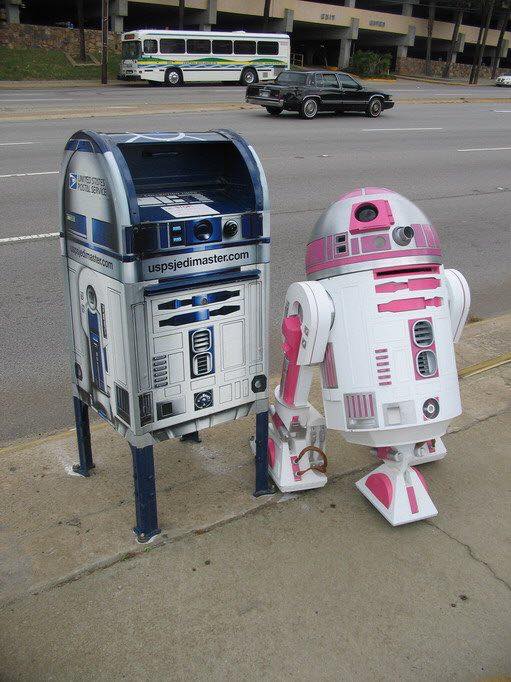 This isn't the droid you're looking for. It's a mailbox. In 2007