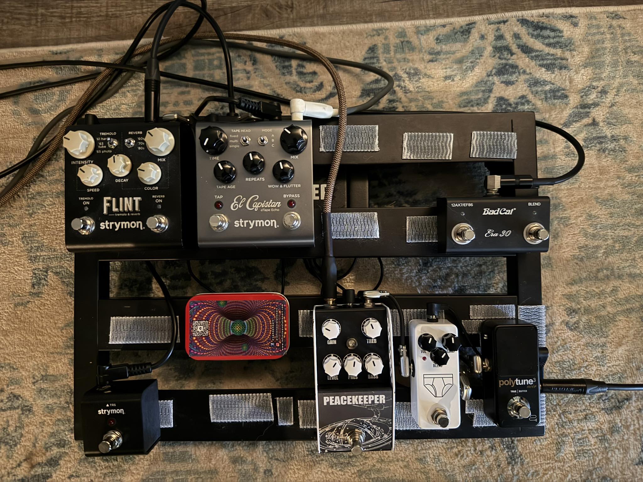 Which pedalboard for Flint and El Capistan?