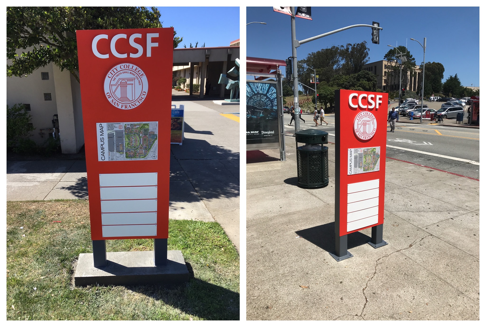 Just completed the... - Integrated Sign Installations