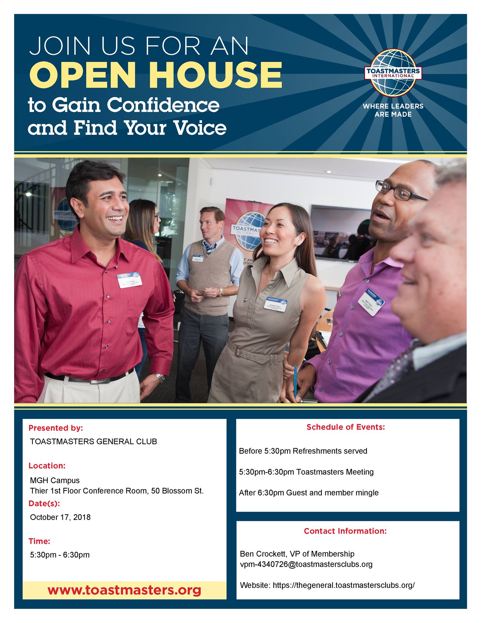 Toastmasters General - Home