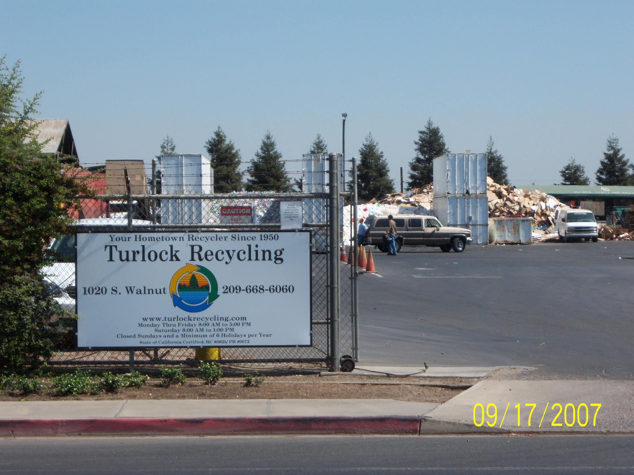 Turlock Recycling | Turlock CA