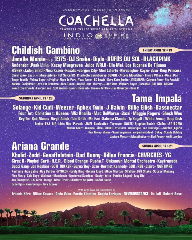 Coachella 2022 see you there! 🌹