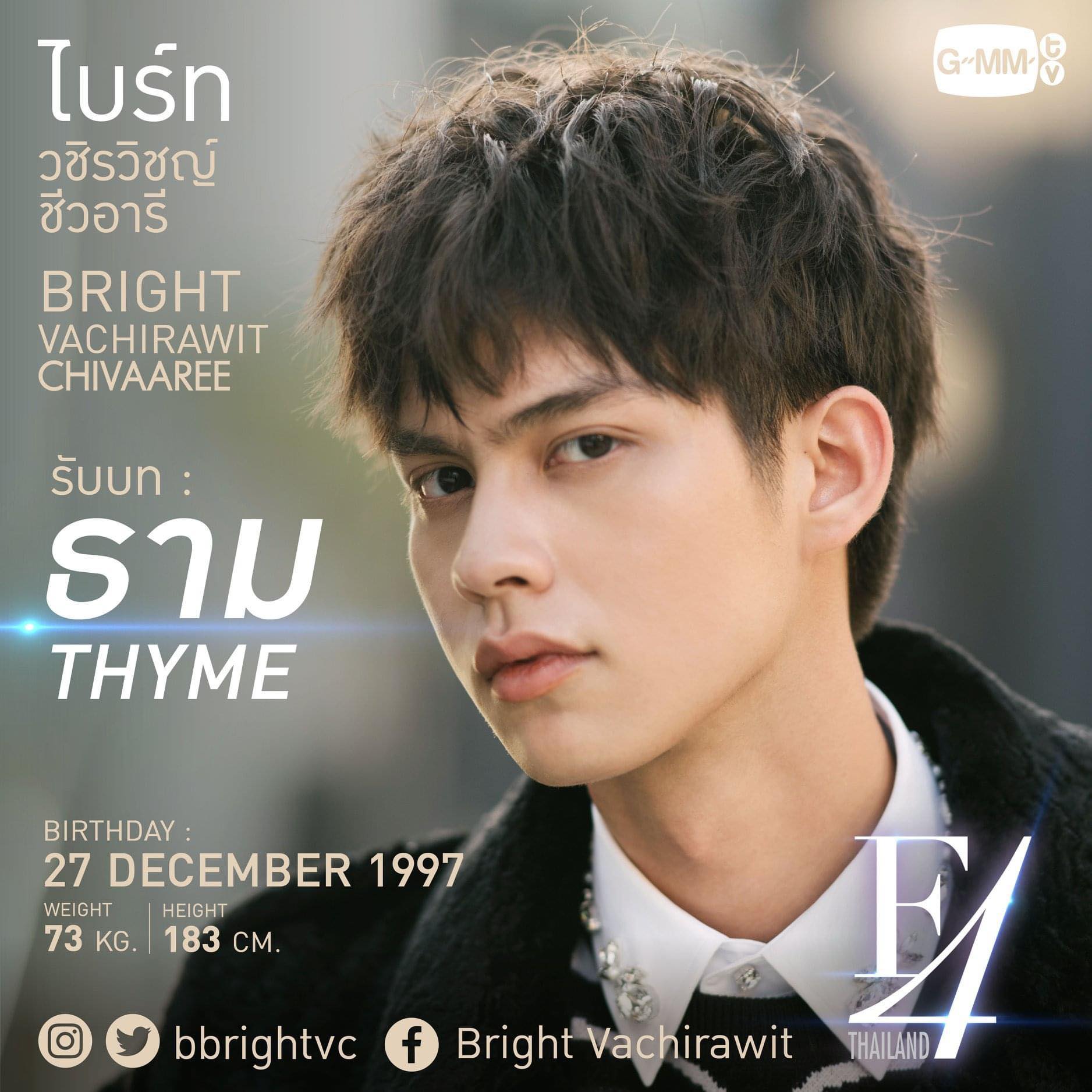 F4Thailand: Bright, Win, Dew, and Nani.