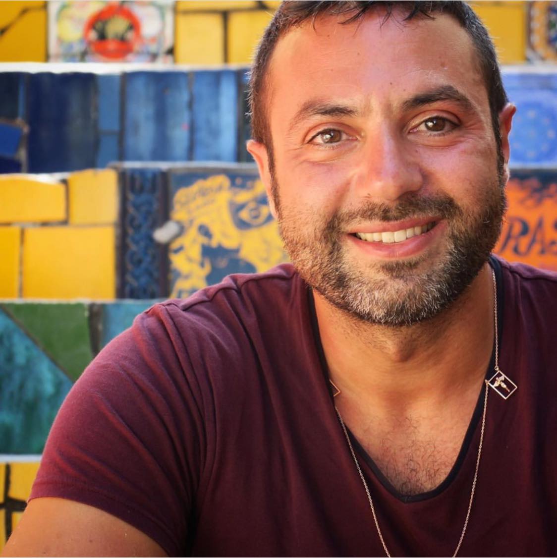 DUEROS - Beautiful colors in Rio with Paolo wearing his...