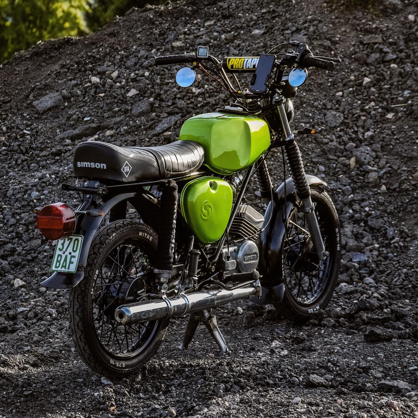 MopedHelp.com - Pretty clean Simson!!!💪🏼 Built by🛠:...