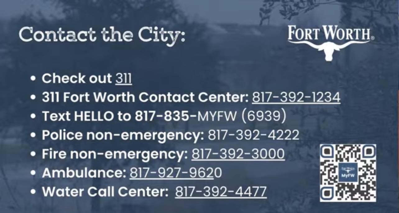 Texas City Non-Emergency Numbers