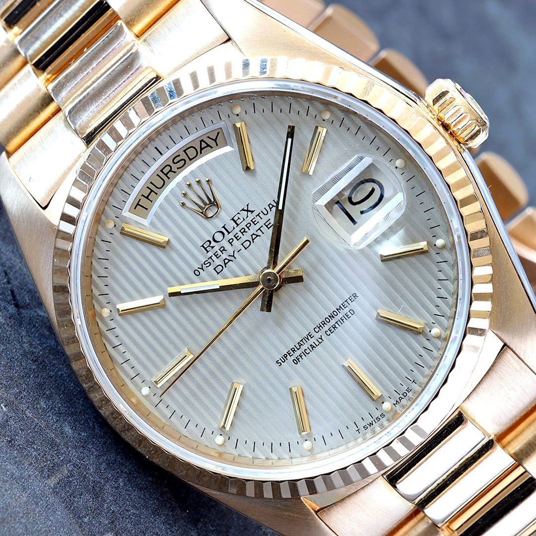 Rolex Day-Date Presidential 36MM Solid 18K Yellow Gold Watch - Men's ...