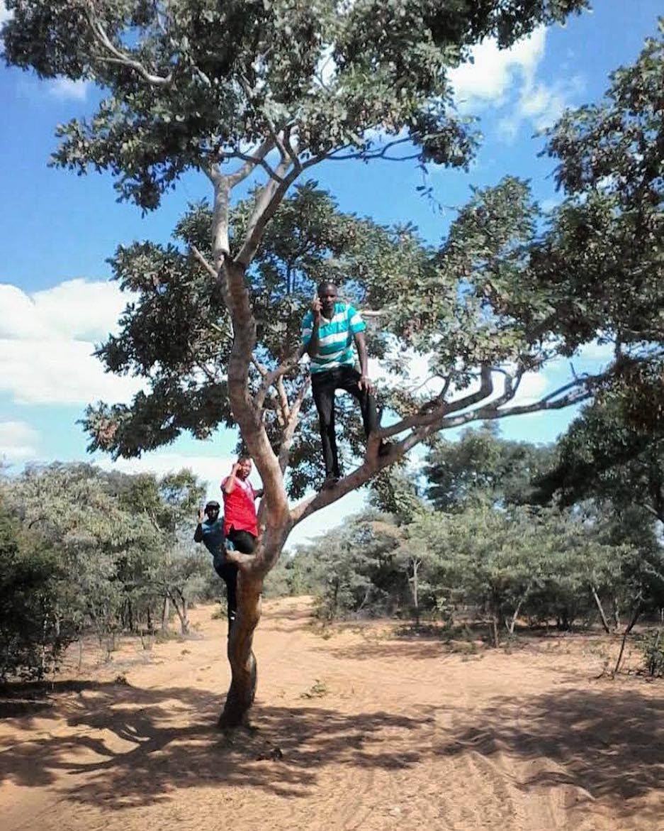 The Namibian - STRUGGLING TO MAKE THE CONNECTION ... Villagers in the ...