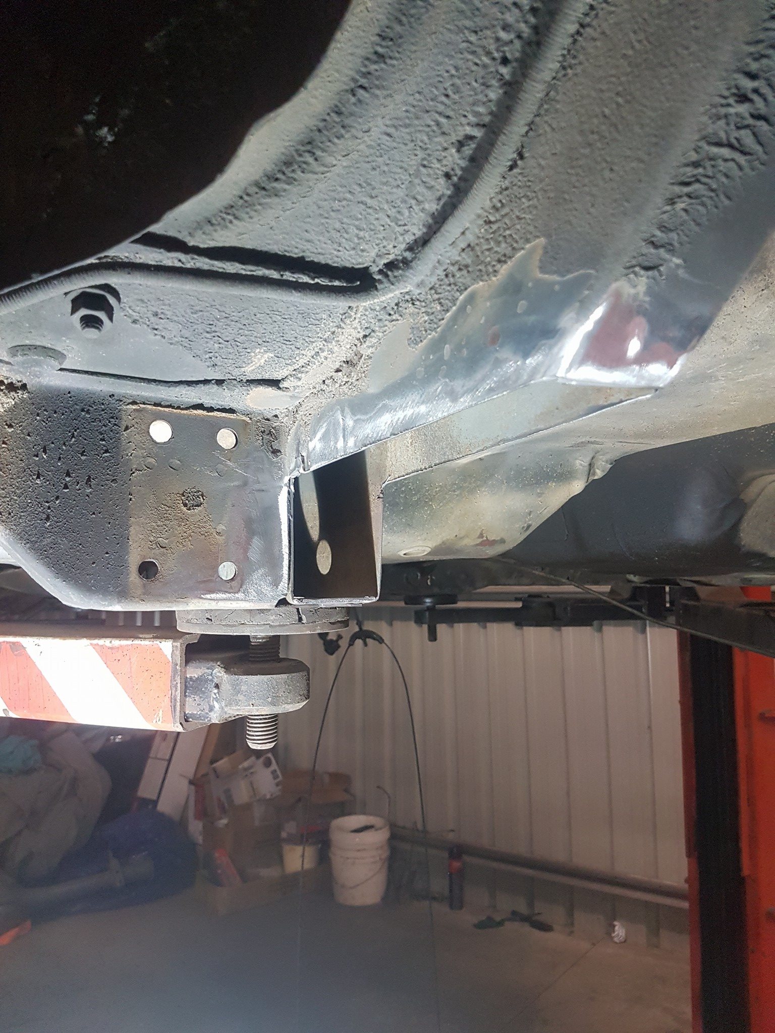 SSD Performance - Spring relocation kit being fitted to...