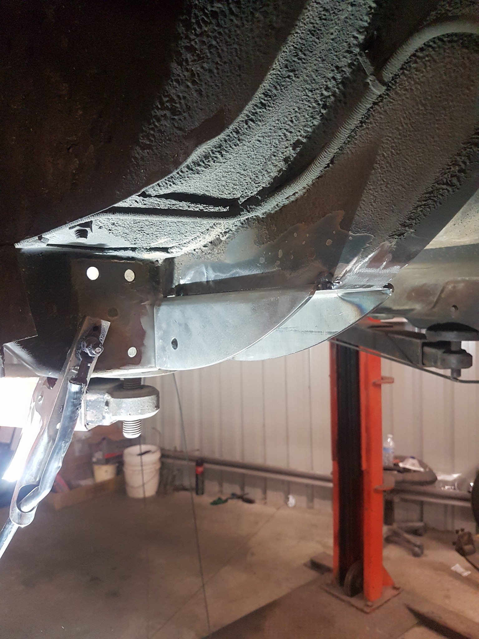 SSD Performance - Spring relocation kit being fitted to...