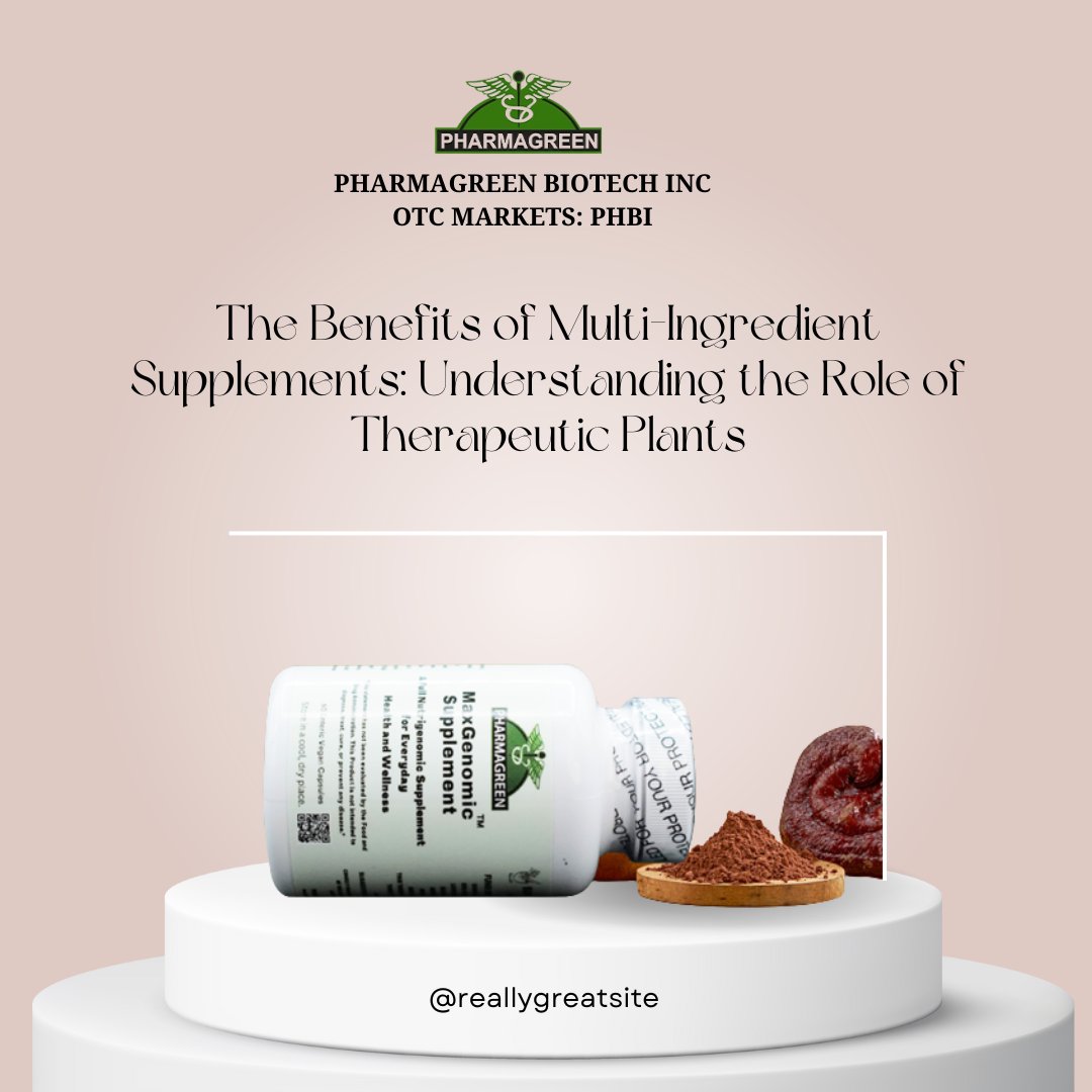 The Benefits of Multi-Ingredient... - Maxgenomicproducts.com