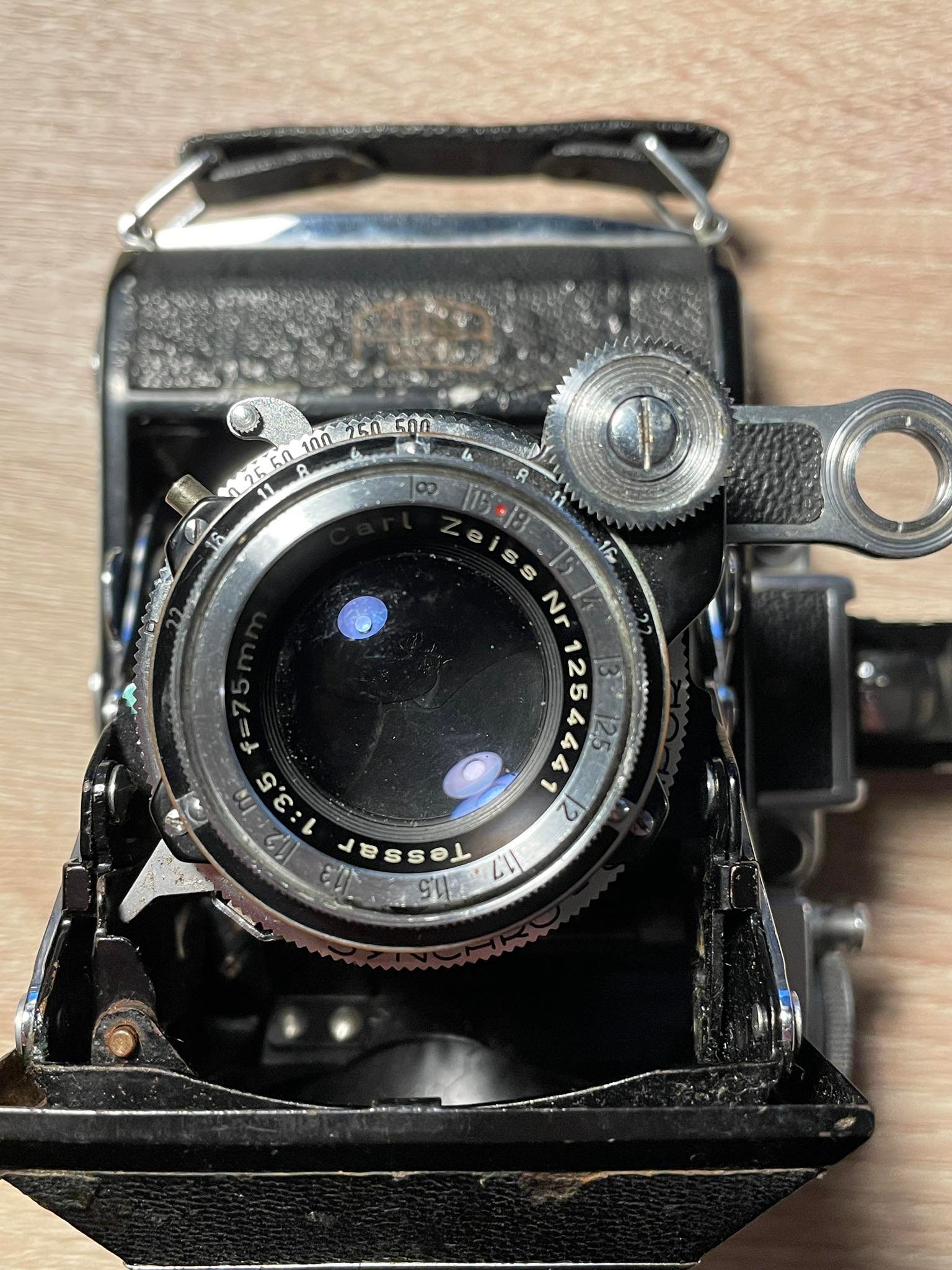 Zeiss Super Ikonta camera with 80mm f2.8 lens
