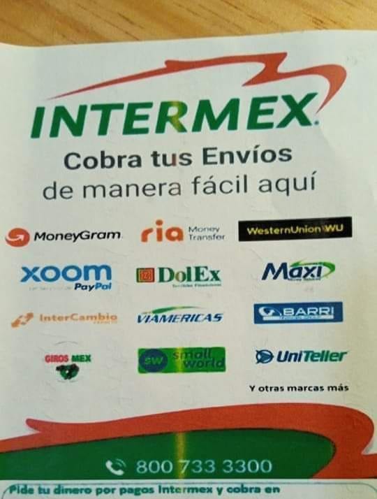 Envios Intermex Guadalupe Santa Ana
